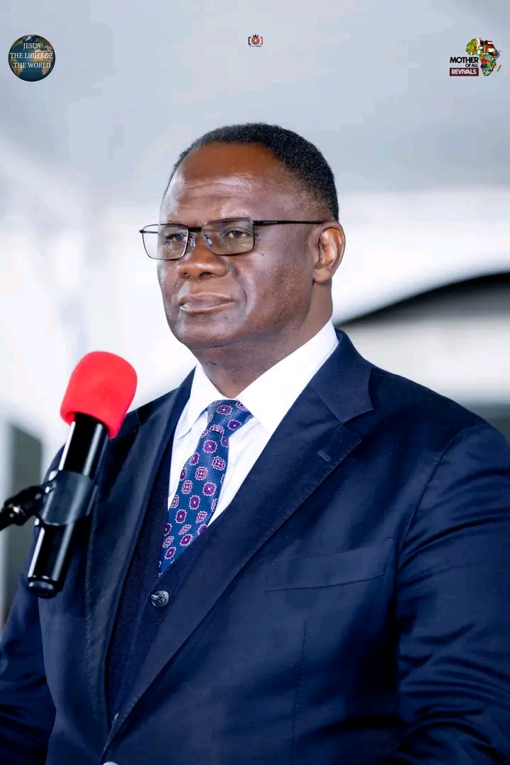 Mother Of All Revivals — Rev R Zulu at the pulpit